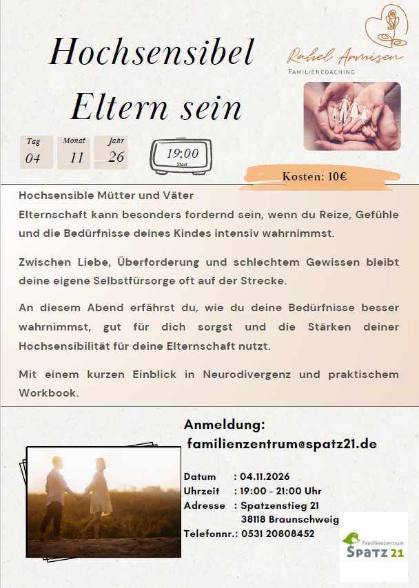 Seminar “Hochsensibel Eltern sein”