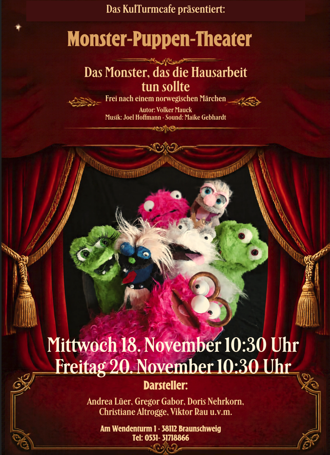 Puppen-Theater im KulTurm-Cafe